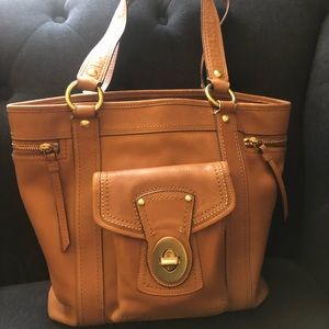 Coach 65th Anniversary Brown Vachetta Gigi Tote